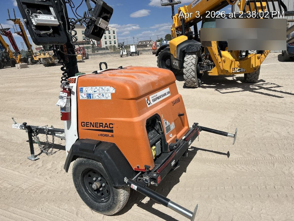 2023 Generac MLT2 Diesel, Flex Switch 120V Input, Powerzone Controller, (4) 320W LED Lights, 4kW Generator, 39.9 Gal Fuel Tank, 2" Ball, T3