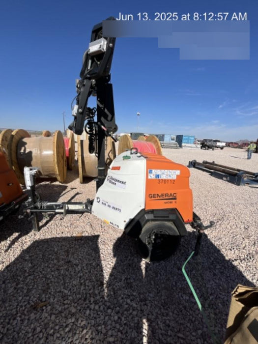 2023 Generac MLT2 Diesel, Flex Switch 120V Input, Powerzone Controller, 
(4) 320W LED Lights, 4kW Generator, 39.9 Gal Fuel Tank, 2" Ball, T3