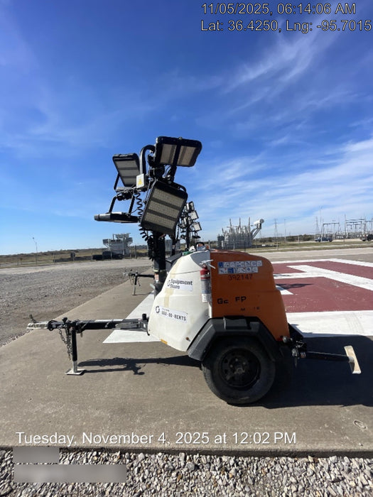 2024 Generac MLT2 Diesel, Flex Switch 120V Input, Powerzone Controller, 
(4) 320W LED Lights, 4kW Generator, 39.9 Gal Fuel Tank, 2" Ball, T3