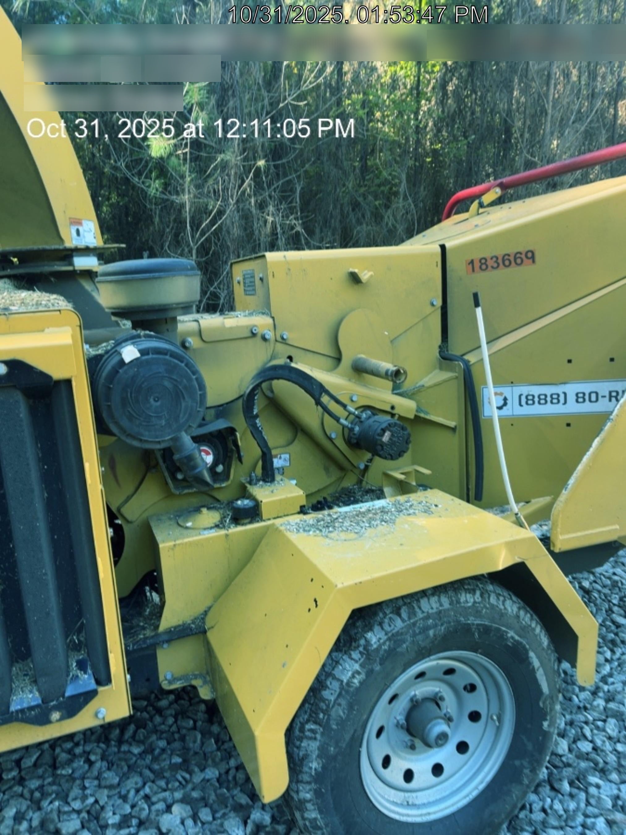 2021 VERMEER BC1000XL Diesel