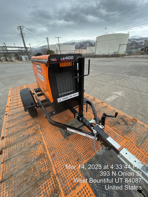 2022 Lincoln Electric LE400 Kubota V1505, Trlr, Cable Rack, Light Kit, ES Decals, T3