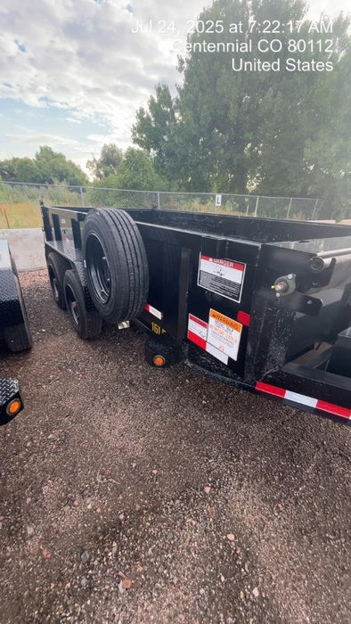 2025 BIG TEX TRAILER 16LP-14BK6SIRPD