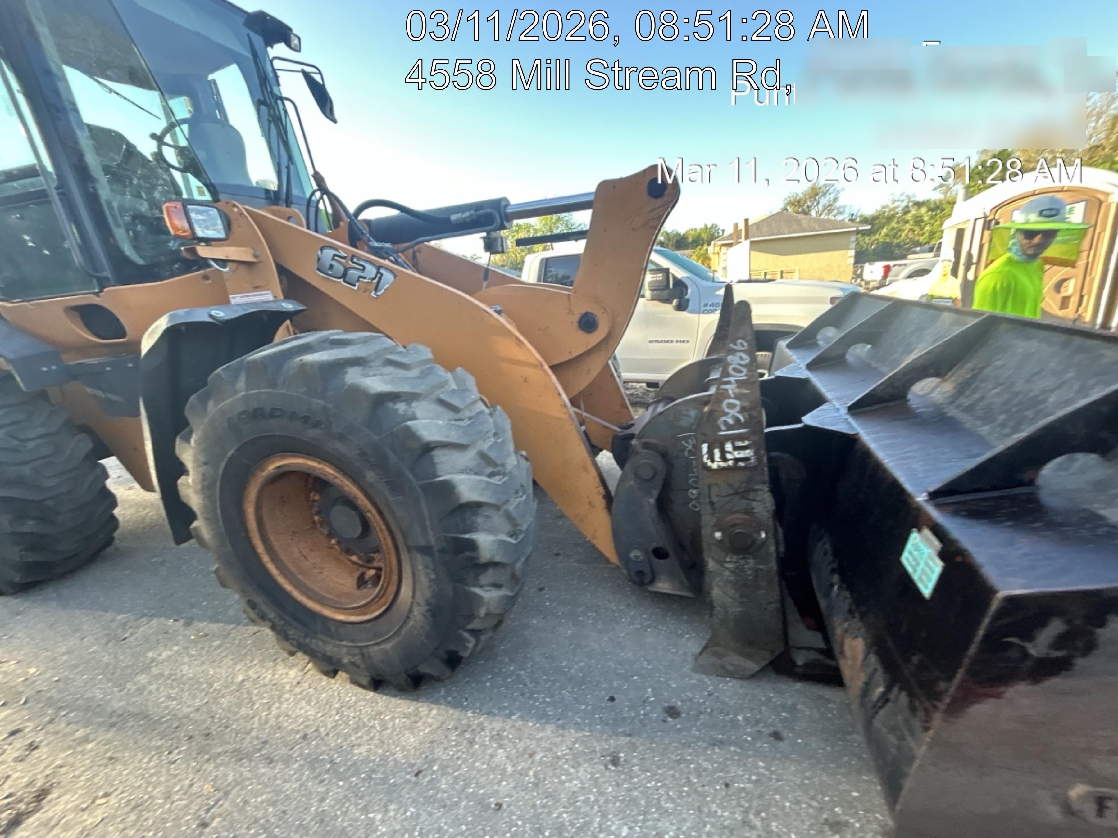 2016 CASE 621F