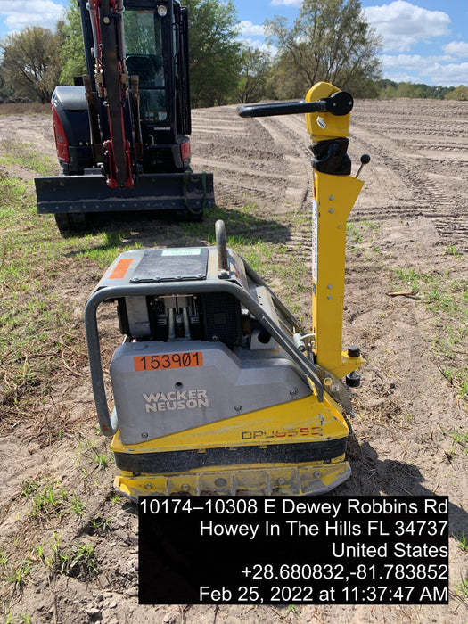 2021 Wacker Neuson DPU6555 DSL Vibroplate