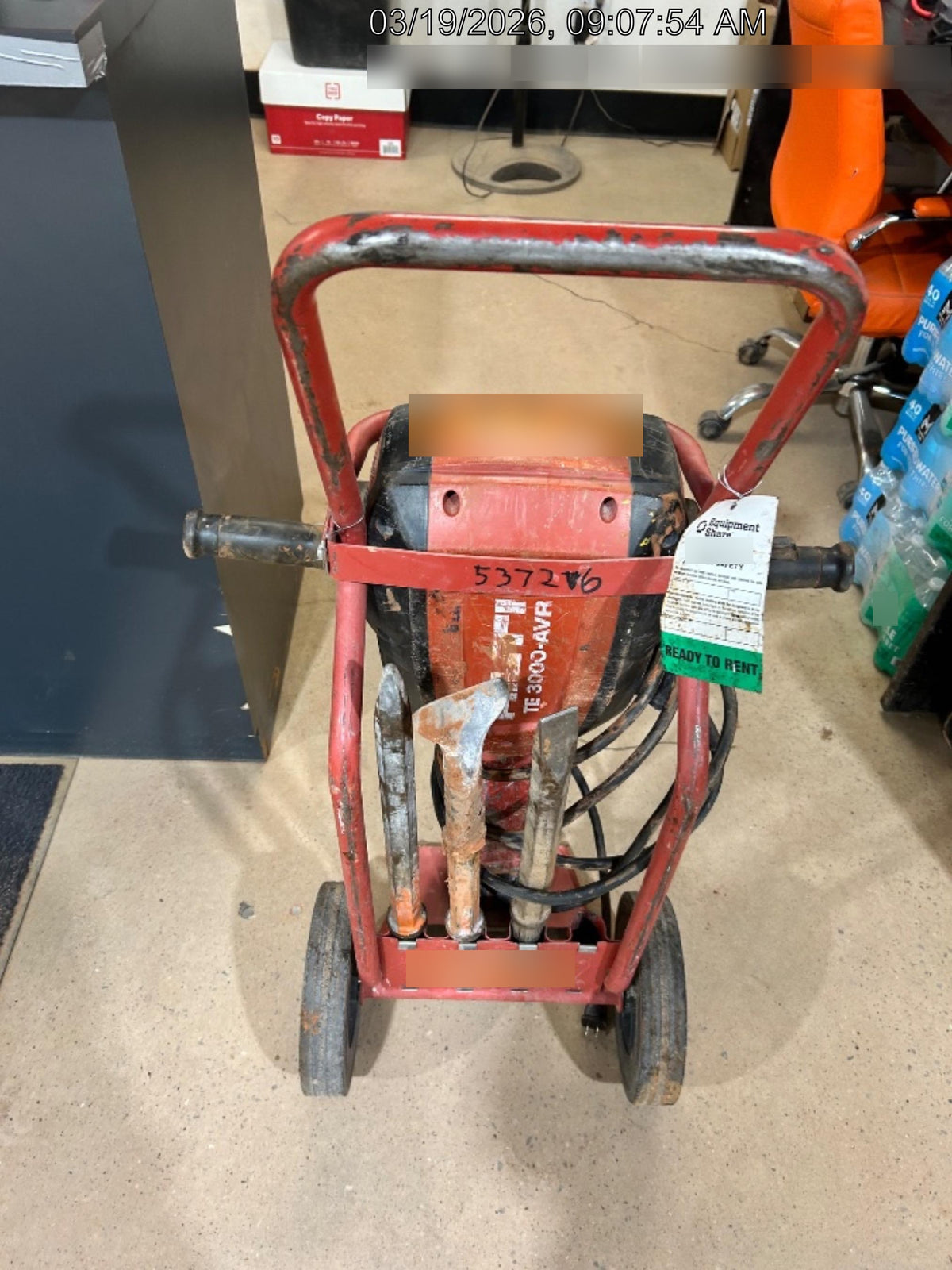 2019 HILTI TE 3000-AVR