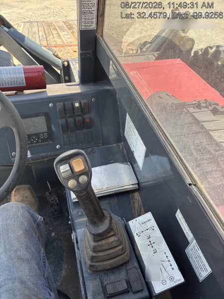 2018 Manitou MTA10055 MTA10055 - 74 HP T4, Canopy, Worklights/Strobe, Beacon, 66" Carriage, 60" Forks, Solid Tires, Lift Hook, Aux Hydraulics