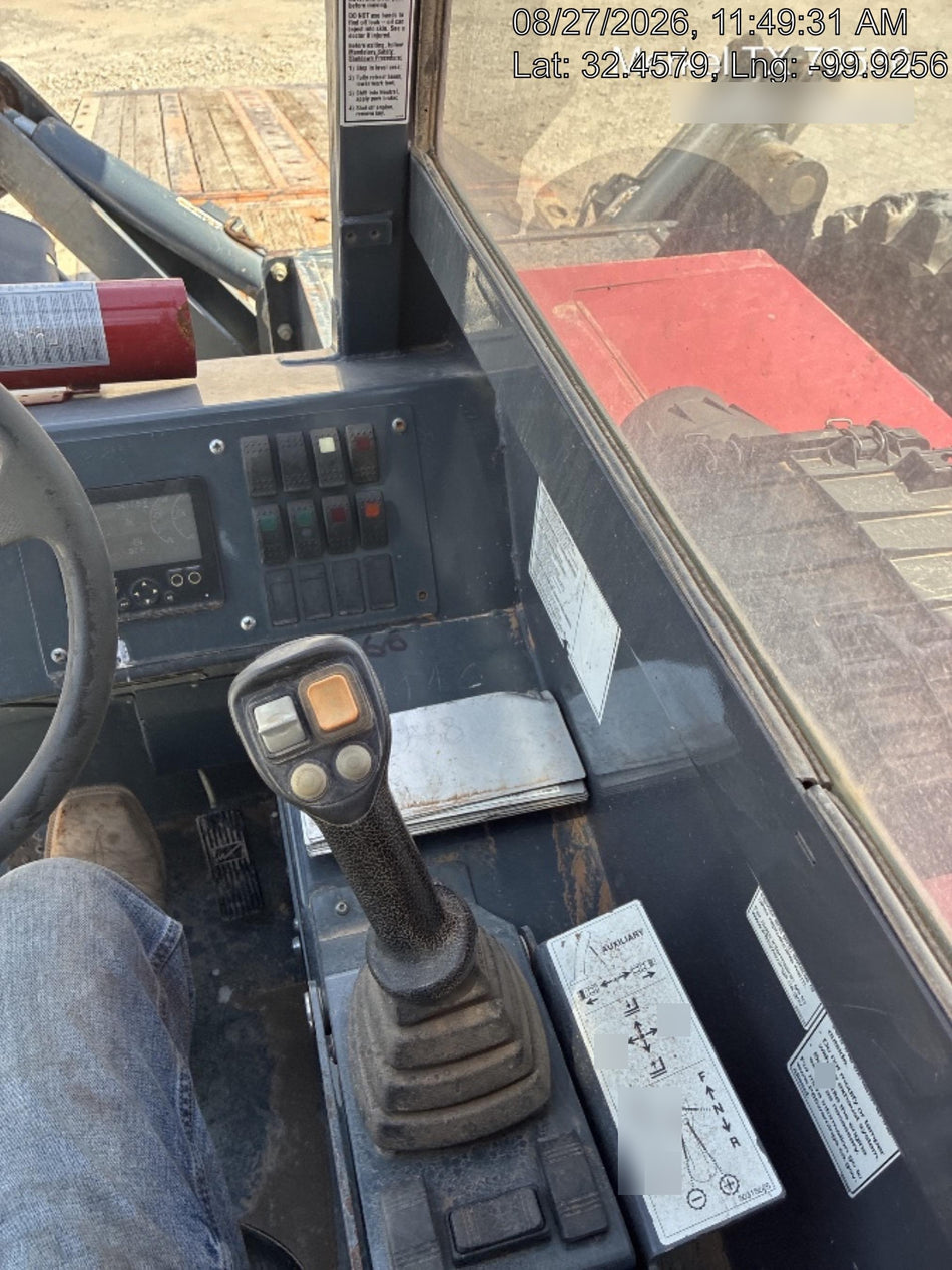 2018 Manitou MTA10055 MTA10055 - 74 HP T4, Canopy, Worklights/Strobe, Beacon, 66" Carriage, 60" Forks, Solid Tires, Lift Hook, Aux Hydraulics