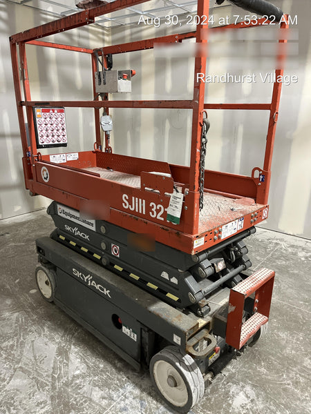 2019 Skyjack SJIII-3219 Standard Options, Trojan Batteries