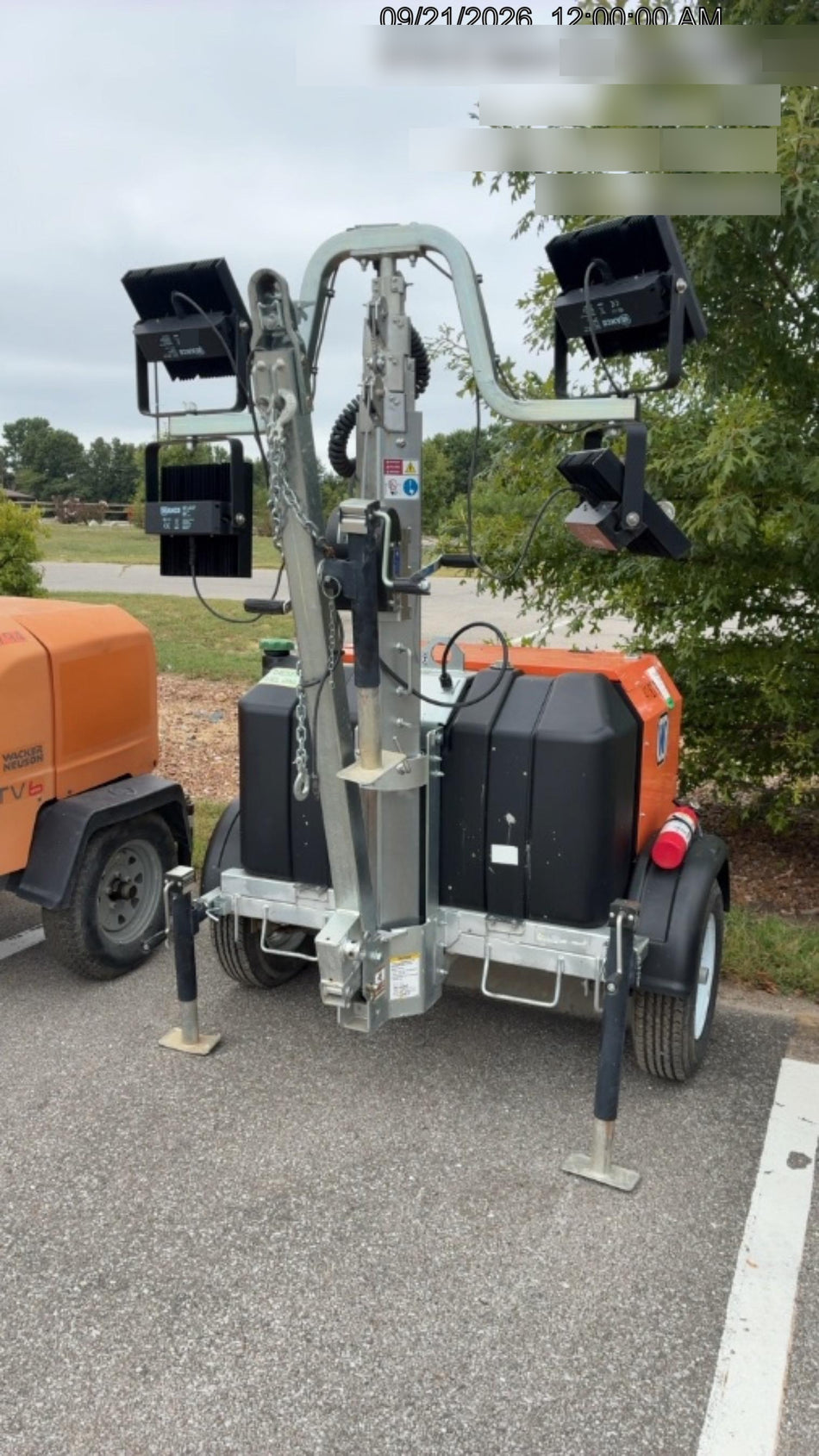 2024 Wanco WLTT-4MM4K Diesel, Deep Sea Controller, Shore Power Plug, Auto Start, (4) 350W LED Floodlights, 4kW Generator, 60 Gal Fuel Tank, 2" Ball, T3