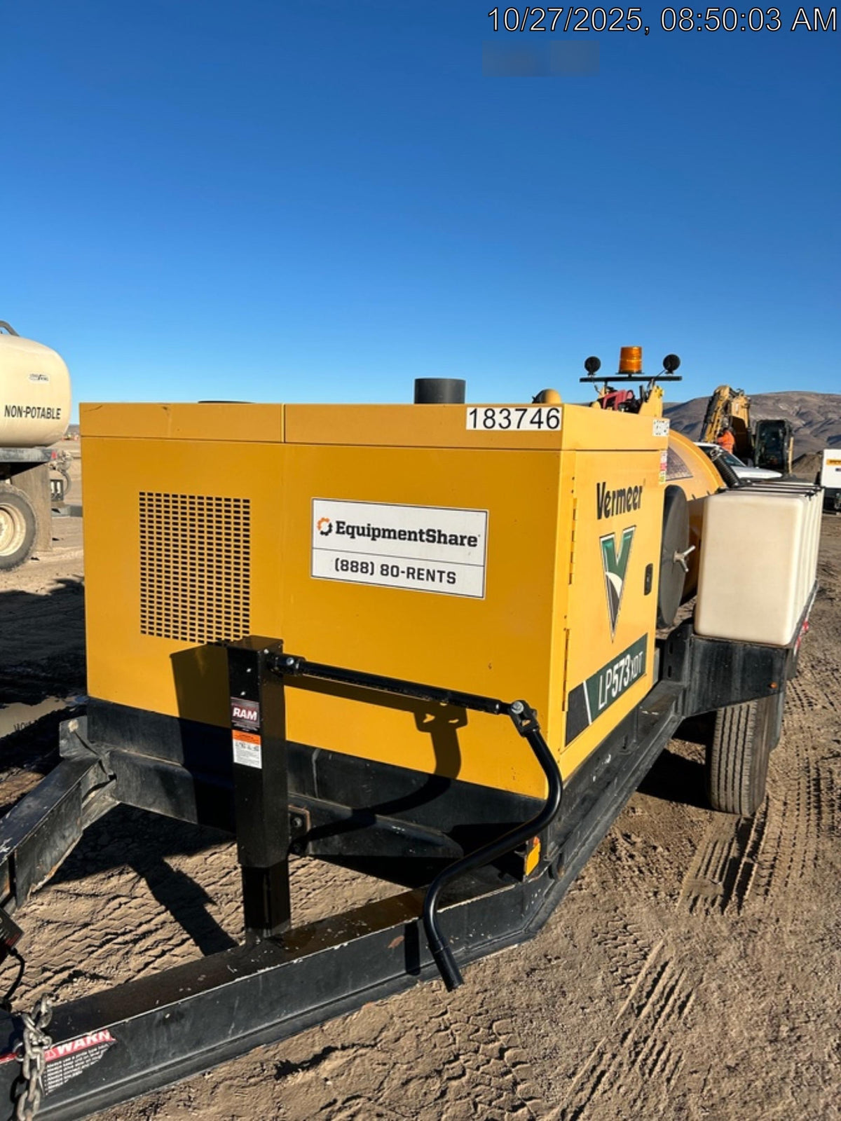 2021 Vac-Tron LP573XDT T4 Koehler Diesel Engine, 500 Gallon Debris Tank, x2 100 Gallon Water Tanks