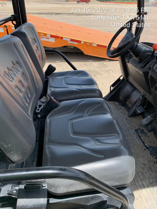 2021 Kubota RTV-X1140W-H Plastic Canopy, Windshield Acrylic Clear, LED Strobe Light, Wire Harness Kit, Back up Alarm