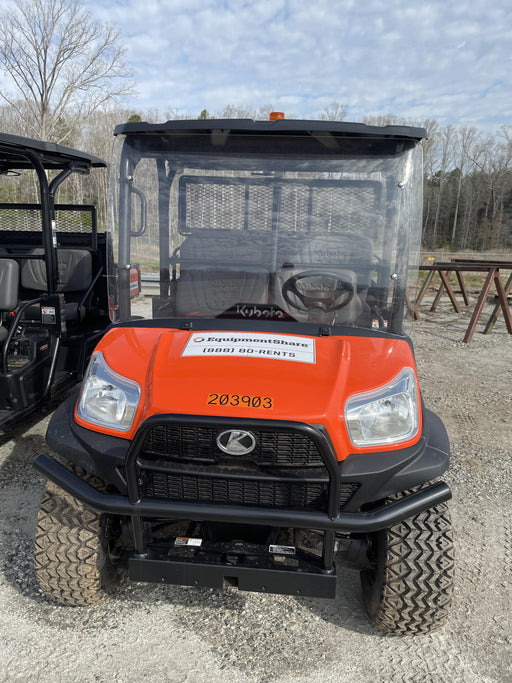 2022 Kubota RTV-X1140W-H Plastic Canopy, Windshield Acrylic Clear, LED Strobe Light, Wire Harness Kit, Back up Alarm