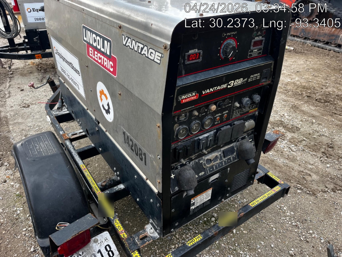 2021 Lincoln Electric Vantage 322 Ready Pak 3