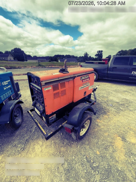 2021 Lincoln Electric Vantage 322 Vantage 322 Ready Pak 3 w/ Decals, ORANGE (includes trailer, cable rack, fender light kit) NO Telematics