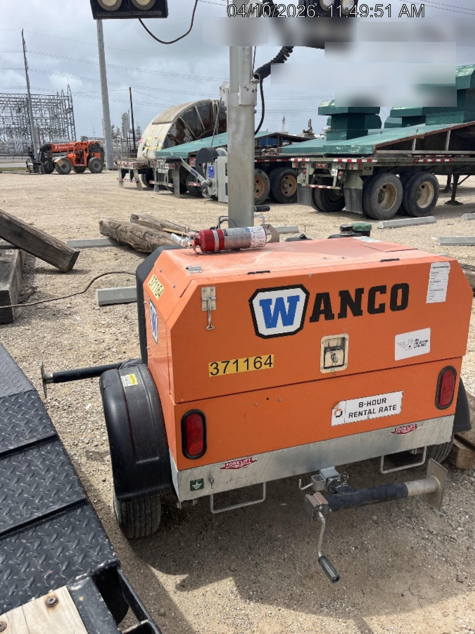 2023 Wanco WLTT-4MM4K Diesel, Deep Sea Controller, Shore Power Plug, Auto Start, (4) 350W LED Floodlights, 4kW Generator, 60 Gal Fuel Tank, 2" Ball, T3