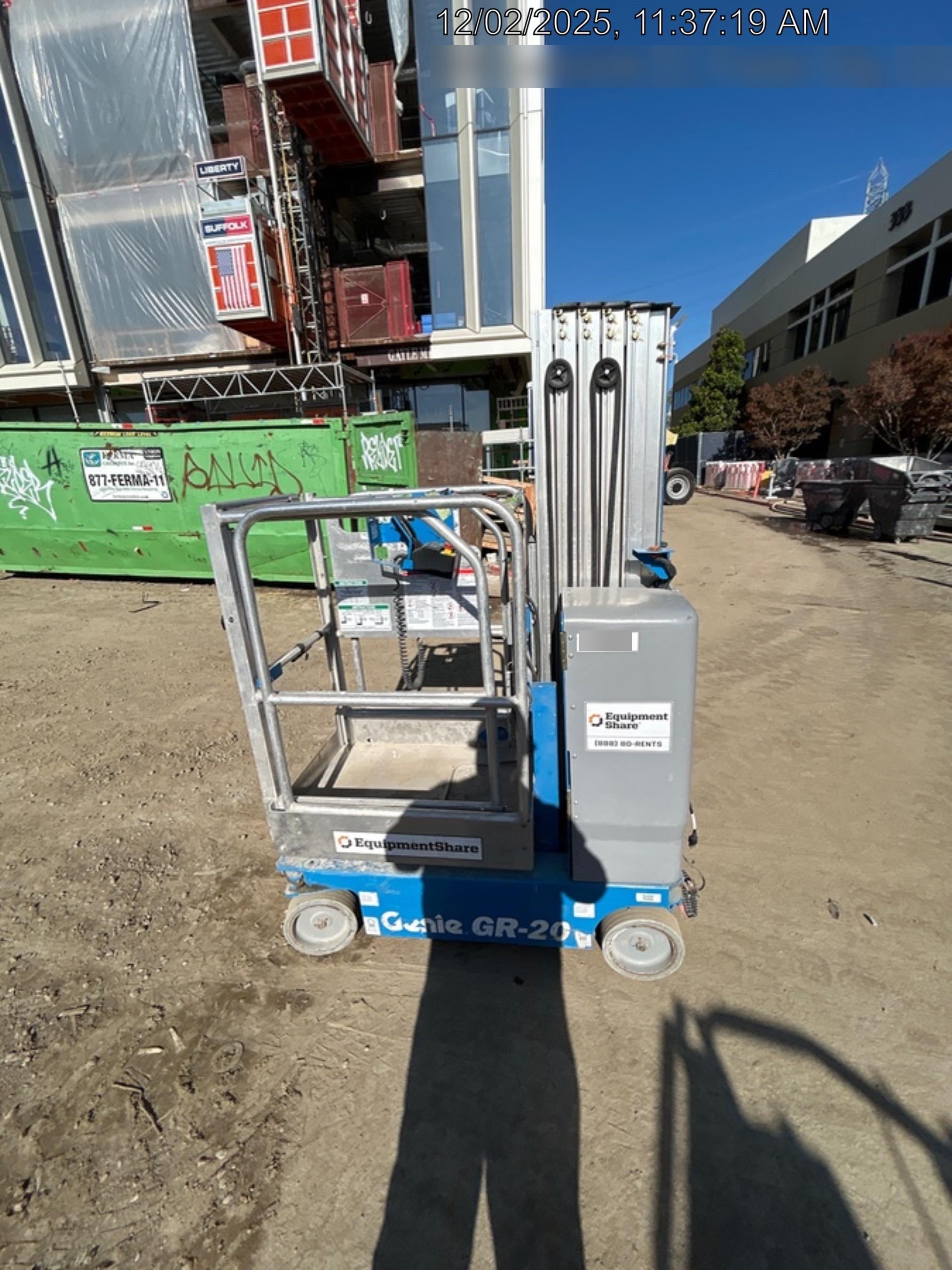 2019 GENIE GR-20