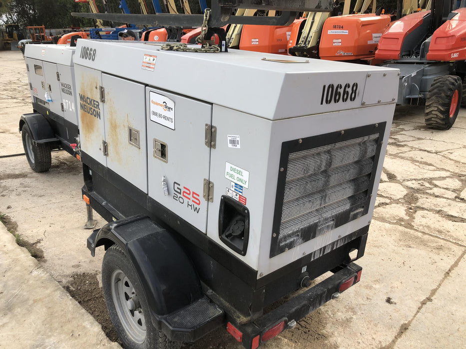 2018 WACKER NEUSON G25