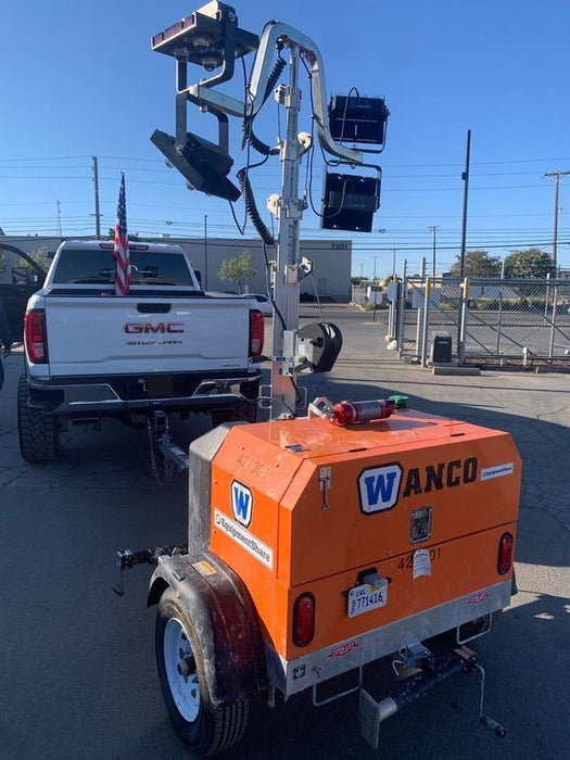 2024 Wanco WLTT-4MM4K Diesel, Deep Sea Controller, Shore Power Plug, Auto Start, (4) 350W LED Floodlights, 4kW Generator, 60 Gal Fuel Tank, 2" Ball, T3
