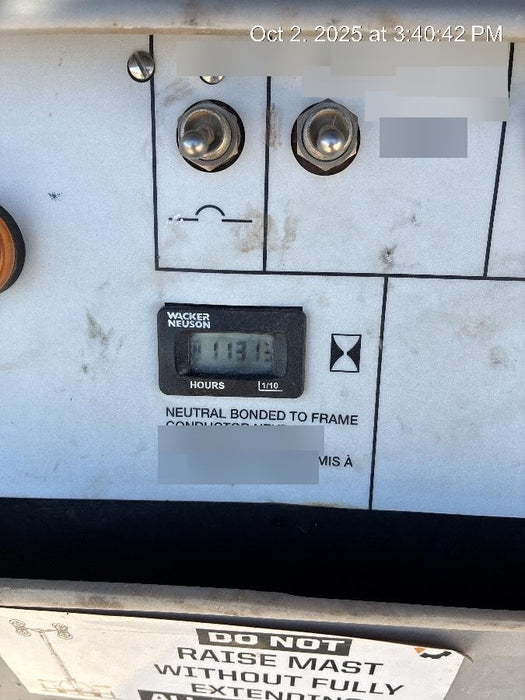 Wacker Neuson LTV6K-MH Wacker Neuson LTV6L Towable Light Tower