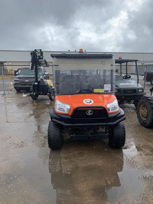 2021 Kubota RTV-X1140W-H Plastic Canopy, Windshield Acrylic Clear, LED Strobe Light, Wire Harness Kit, Back up Alarm