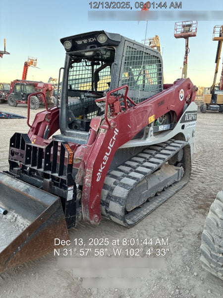 2020 Takeuchi TL12V2-CR Cab, Rubber Track