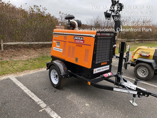 2021 Lincoln Electric Vantage 549X Ready Pak 3, ORANGE (includes trailer, cable rack, fender light kit)