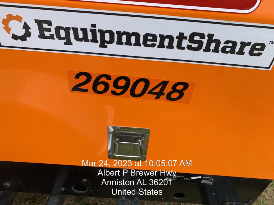 2022 Lincoln Electric LE400 Kubota V1505, Trlr, Cable Rack, Light Kit, ES Decals, T3