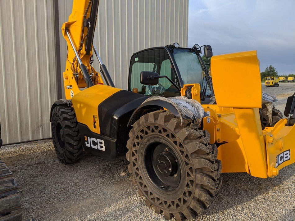 2020 JCB 510-56 Cab/Heat/Air, Solid Tires, Work Lights, Beacon, Aux Hydraulics, Back up Alarm, Lifting Eye, ES Decals
