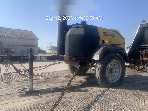 2022 Allmand NLV3GR (4) LED Light Fixture 350W, 23' Vertical Mast, 3kW Prime, Towable, Deep Sea L401, Leveling Jacks, Yanmar T4F 5.8hp