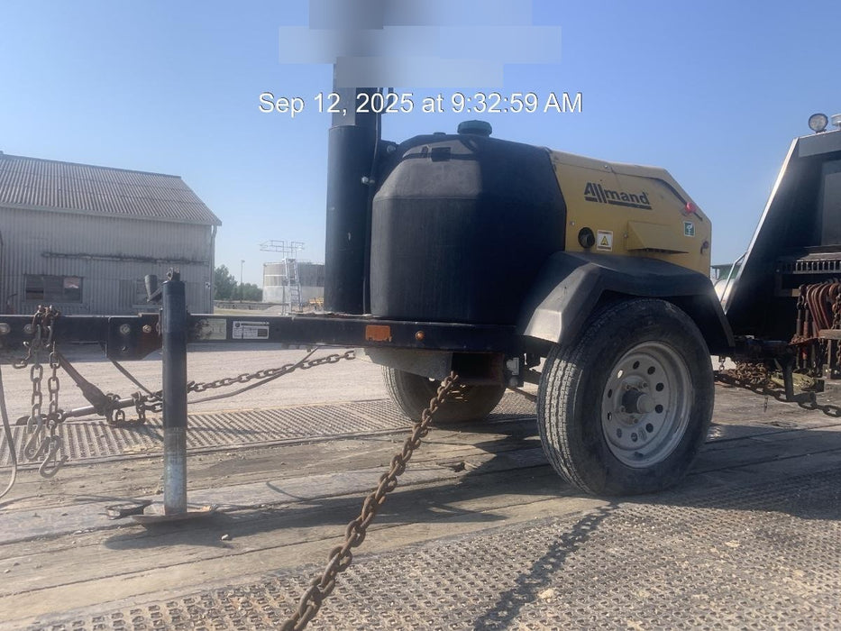 2022 Allmand NLV3GR (4) LED Light Fixture 350W, 23' Vertical Mast, 3kW Prime, Towable, Deep Sea L401, Leveling Jacks, Yanmar T4F 5.8hp