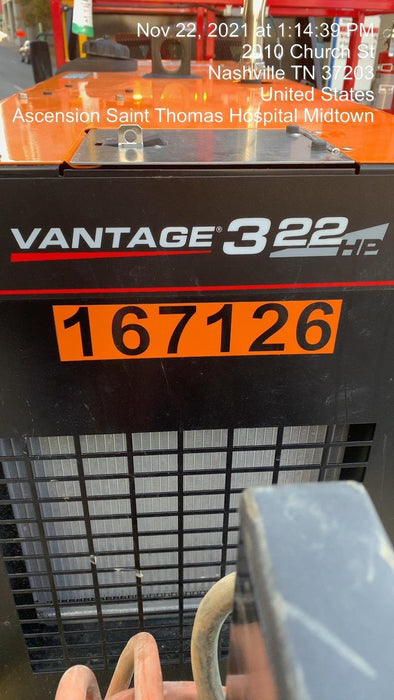 2021 Lincoln Electric Vantage 322 Vantage 322 Ready Pak 3 w/ Decals, ORANGE (includes trailer, cable rack, fender light kit) NO Telematics