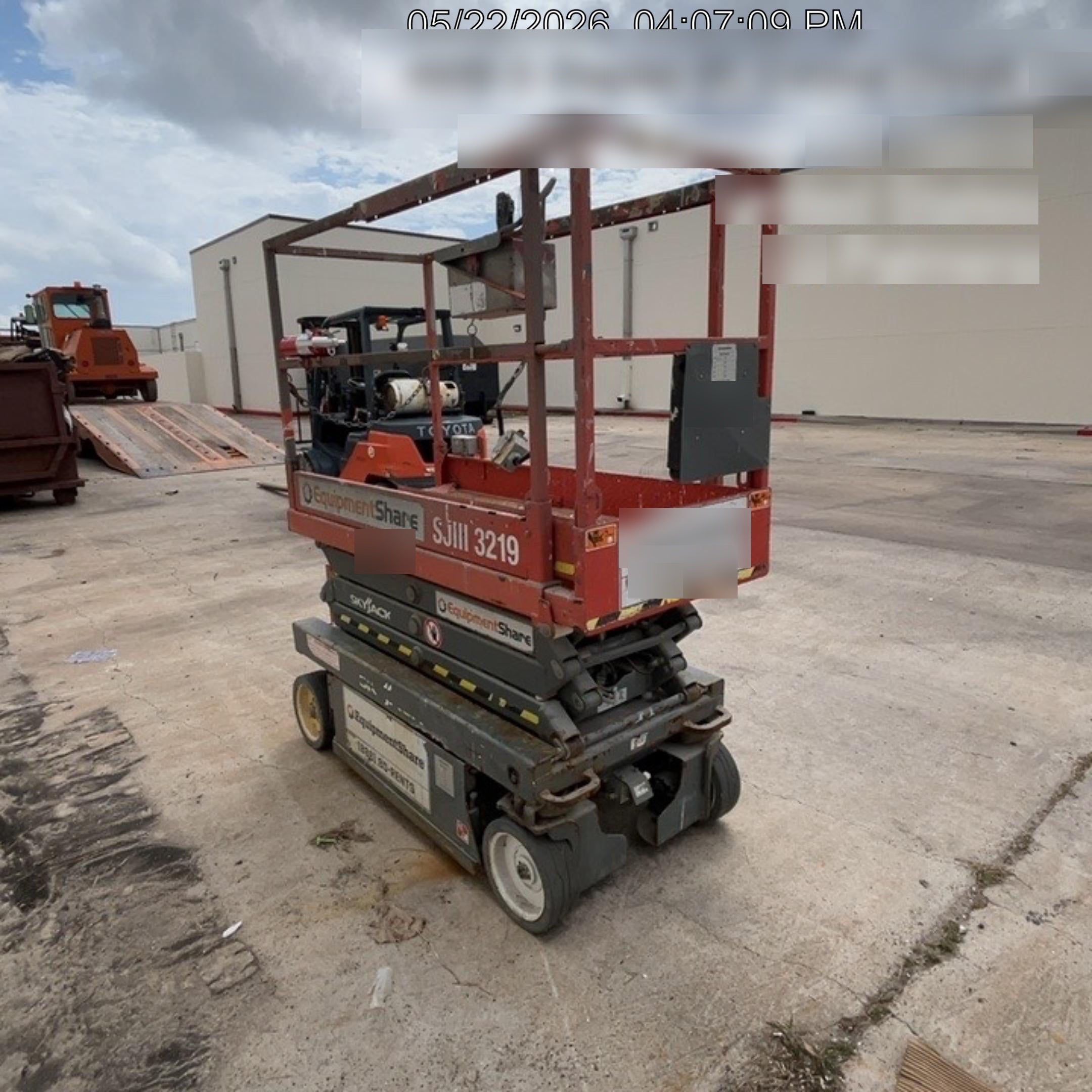 2019 Skyjack SJIII-3219 Skyjack SJIII3219 Standard w/Trojan Batteries