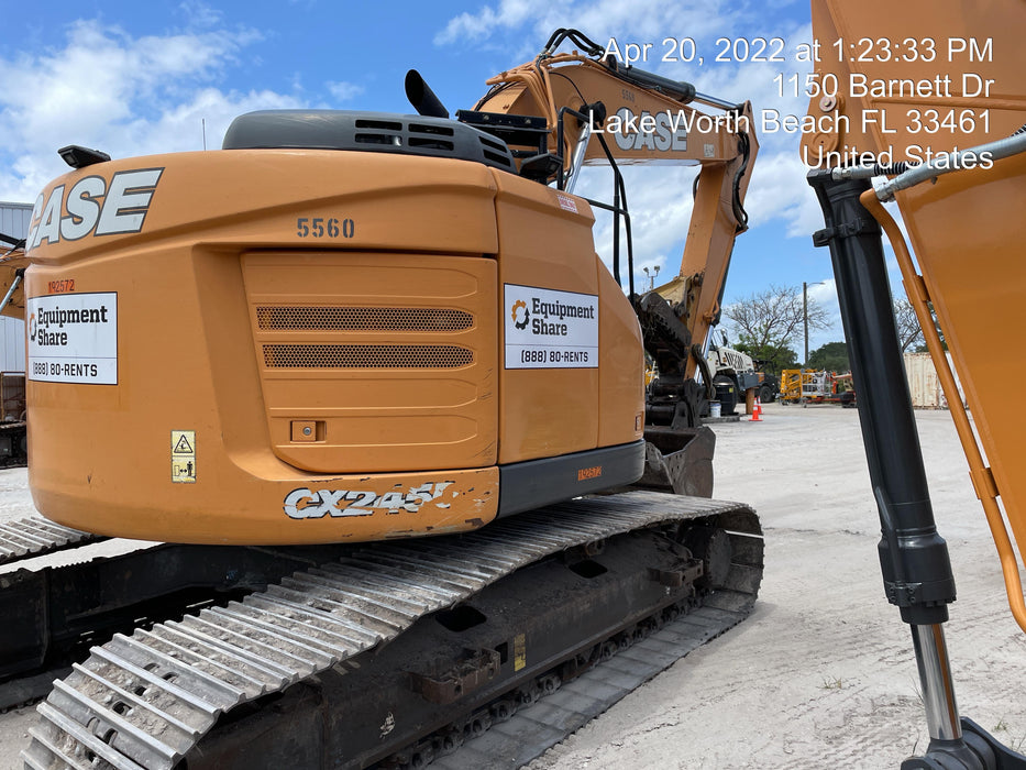 2018 CASE CX245D SR