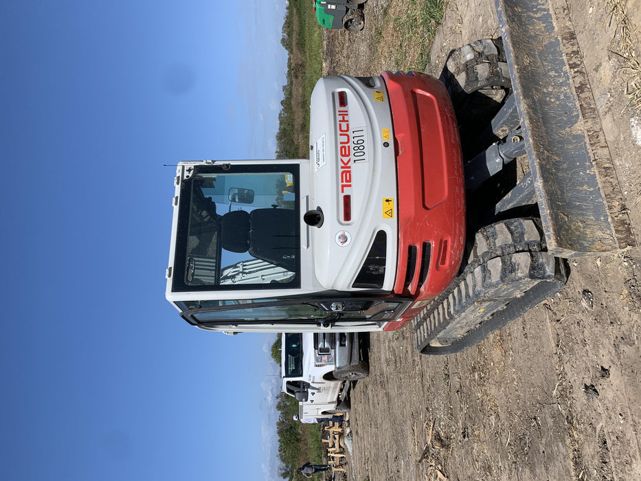 2020 Takeuchi TB250-2C Cab/Heat/Air, Rubber Tracks, Manual TAG QC
