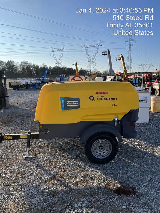 2023 ATLAS COPCO XAS188 CWK
