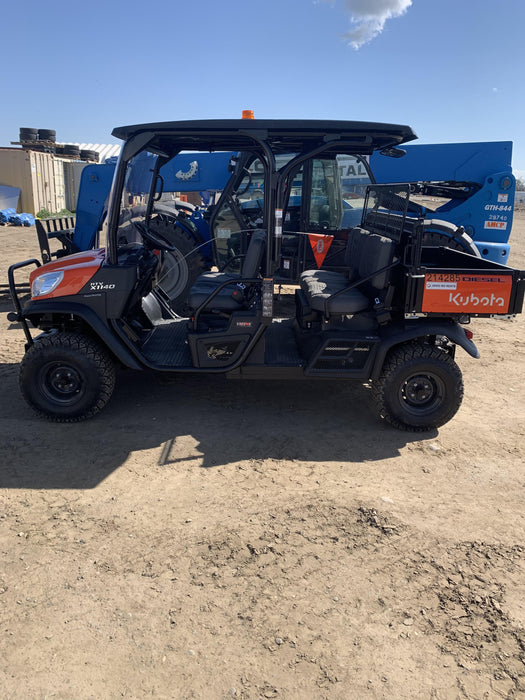 2022 Kubota RTV-X1140W-H Plastic Canopy, Windshield Acrylic Clear, LED Strobe Light, Wire Harness Kit, Back up Alarm