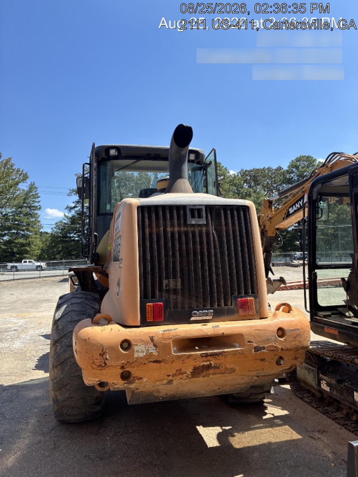 2016 Case 621F CLOSED CAB, JRB 416 STYLE HYD COUPLER