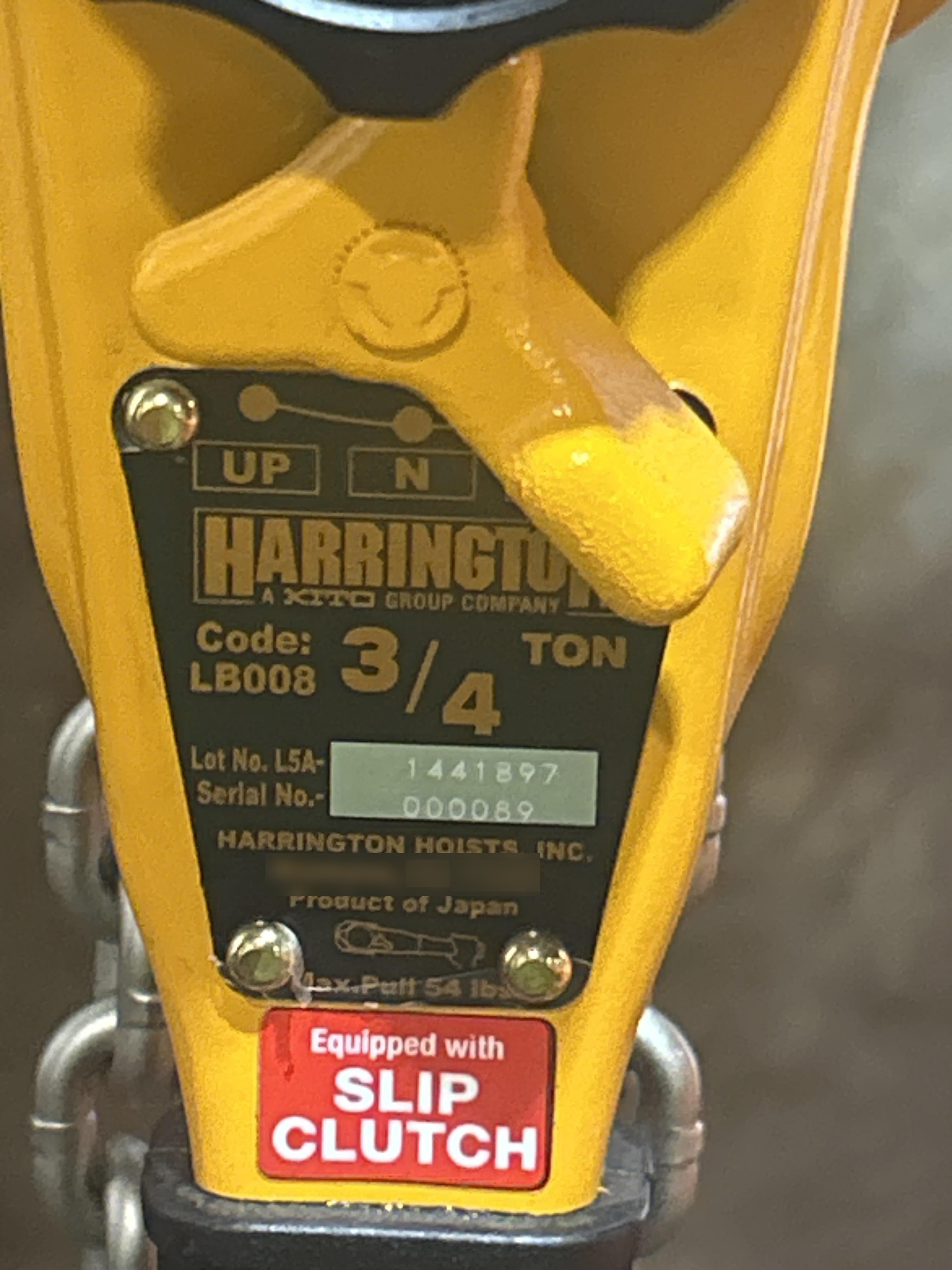 2025 HARRINGTON L5LB008-20-SC