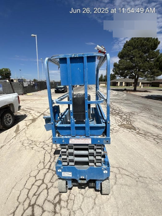 2019 Genie GS-1930 Fixed Rails with Chain Entry