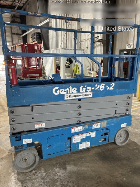 2018 Genie GS-2632 Genie GS-2632 w/Fixed Rail, Chain Entry
