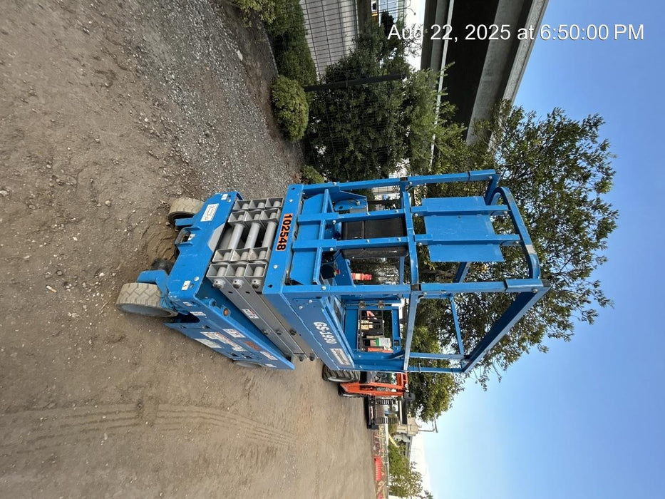 2020 Genie GS-1930 Solid Non Marking Tires, Beacon, Folding rails with half height swing gate, 800W Inverter