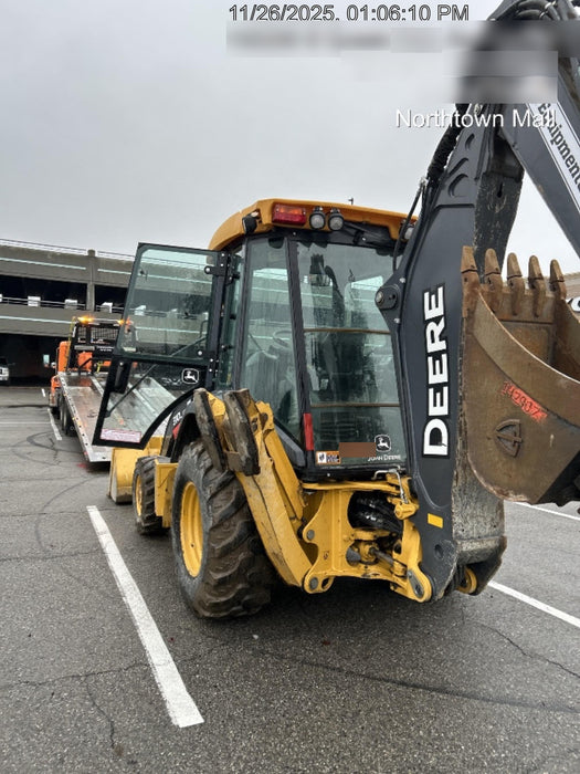 2020 John Deere 310LEP Cab/Heat/Air, 4WD, Standard Stick, Pilot Controls, 2 Way Hydraulics, TAG Manual QC