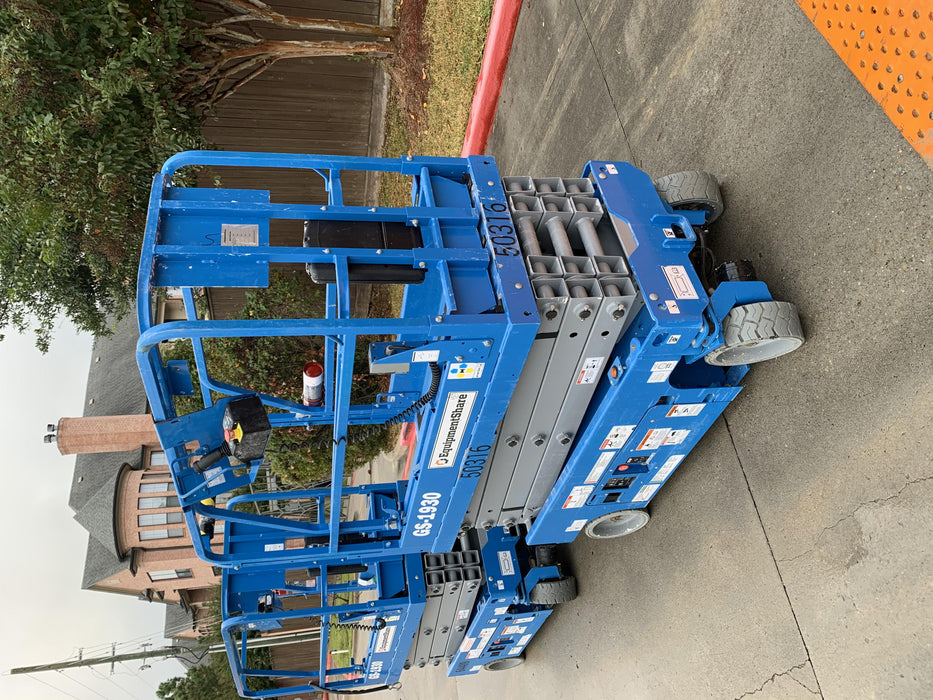 2019 Genie GS-1930 Fixed Rails with Chain Entry