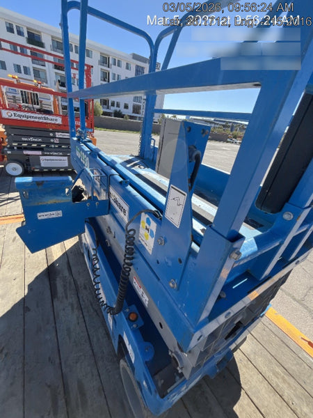 2019 Genie GS-1930 Fixed rails with chain Entry