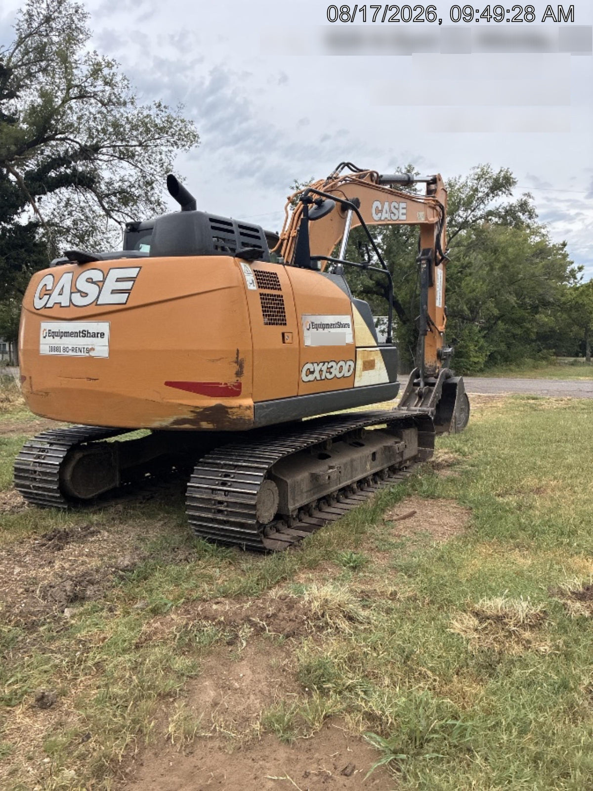 2021 CASE CX130D