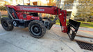 2019 Manitou MTA10055 Cab/Heat/Air, 120 HP, Solid Tires, Work Lights, Lift Hook, Auxiliary Hydraulics 66" Carriage and 60" Forks