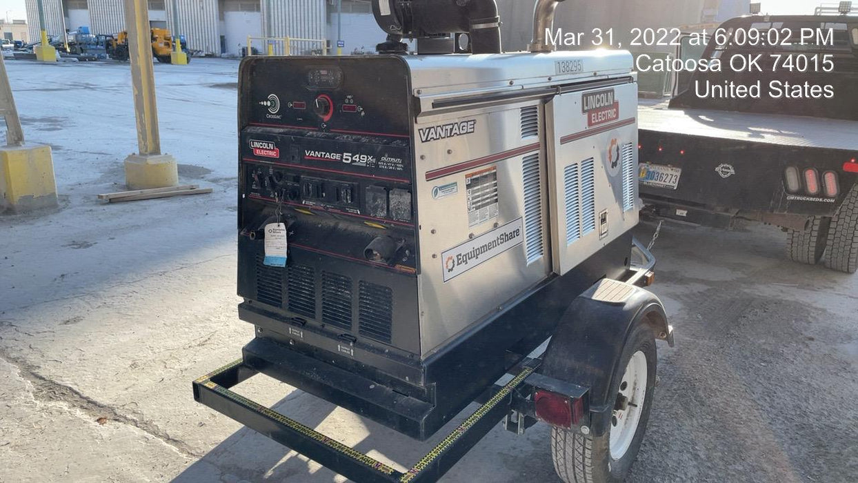 2021 Lincoln Electric Vantage 549X VANTAGE 549X READY PAK 3