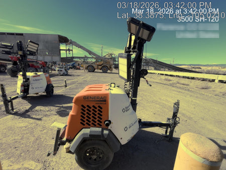 2023 Generac MLT2 Diesel, Flex Switch 120V Input, Powerzone Controller, 
(4) 320W LED Lights, 4kW Generator, 39.9 Gal Fuel Tank, 2" Ball, T3