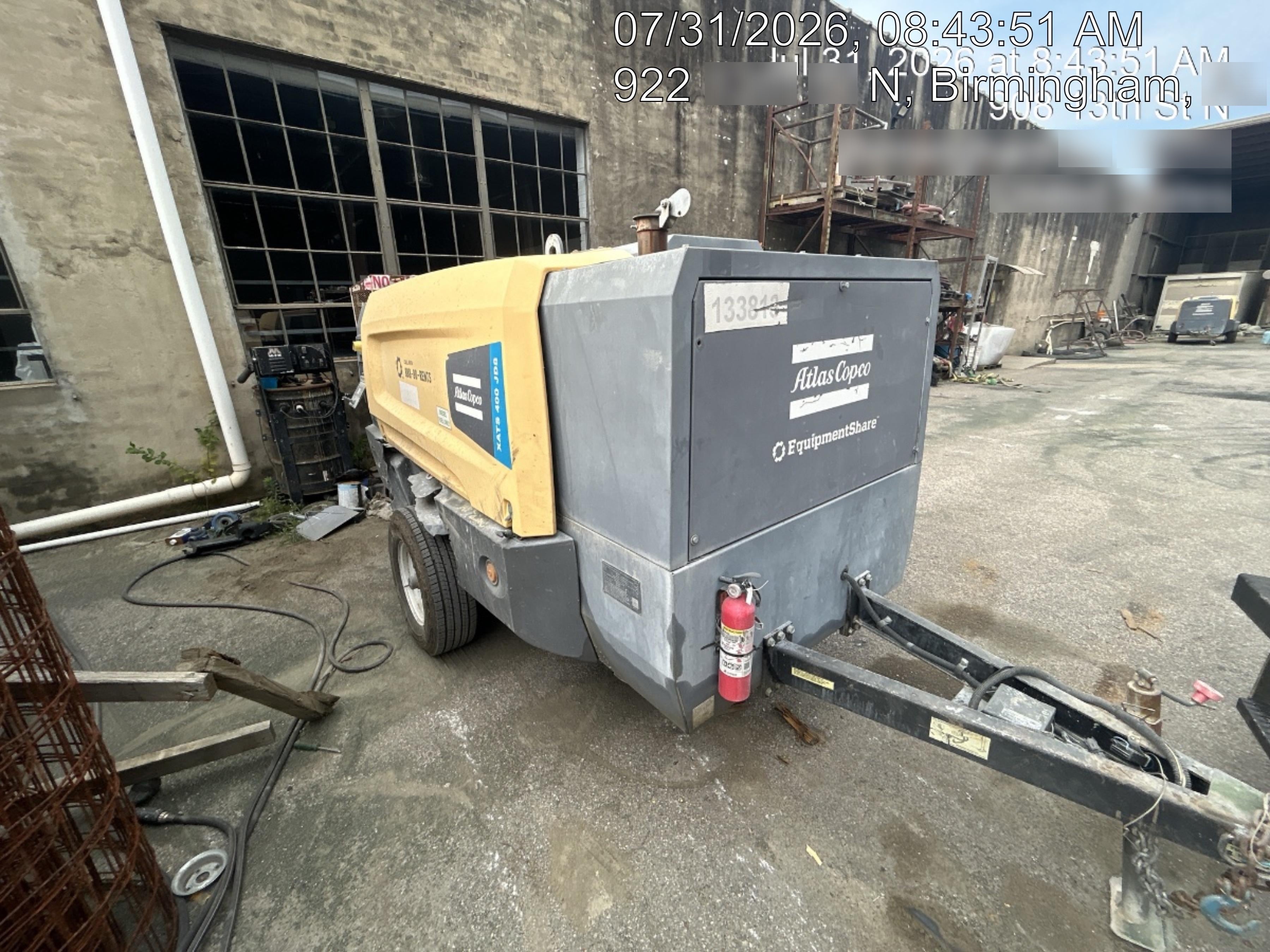 2020 ATLAS COPCO XATS 400 PFF