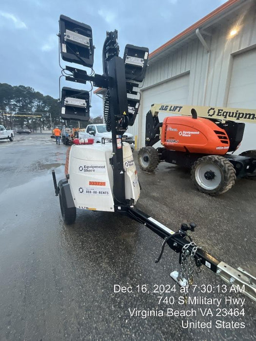 2023 Generac MLT2 Diesel, Flex Switch 120V Input, Powerzone Controller, (4) 320W LED Lights, 4kW Generator, 39.9 Gal Fuel Tank, 2" Ball, T3